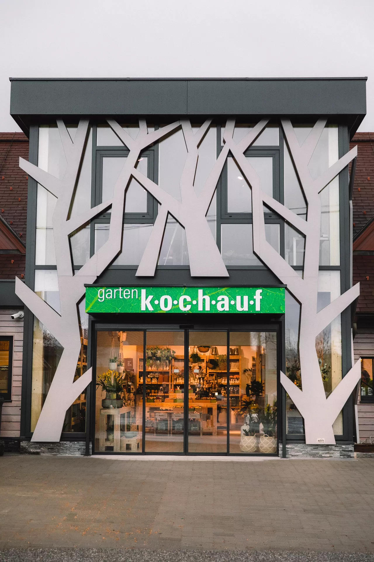 Der Eingang von Garten Kochauf in Lieboch