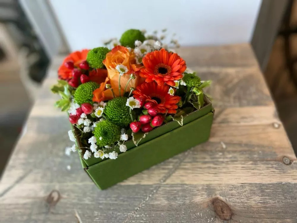 Blumenbox Graz "Orange Traum"